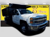 2018 Summit White Chevrolet Silverado 3500HD Work Truck Regular Cab 4x4 Dump Truck #125093739