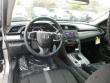 2018 Honda Civic LX Sedan Black Interior