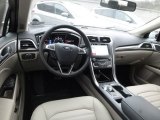 2018 Ford Fusion SE AWD Medium Light Stone Interior