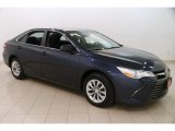 2015 Parisian Night Pearl Toyota Camry LE #125140310