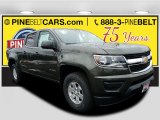 2018 Deepwood Green Metallic Chevrolet Colorado WT Crew Cab 4x4 #125140120