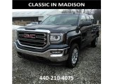 2018 Dark Slate Metallic GMC Sierra 1500 SLE Double Cab 4WD #125140301