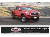 2018 Barcelona Red Metallic Toyota Tacoma TRD Off Road Double Cab 4x4 #125156281
