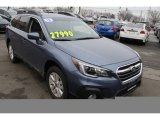 2018 Twilight Blue Metallic Subaru Outback 2.5i Premium #125156250