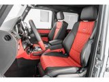 2018 Mercedes-Benz G 63 AMG designo Classic Red Two-Tone Interior