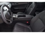 2018 Honda Civic EX-L Navi Hatchback Black Interior
