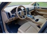 2015 Porsche Cayenne Diesel Luxor Beige Interior