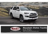2018 Blizzard White Pearl Toyota 4Runner Limited 4x4 #125171923