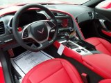 2018 Chevrolet Corvette Grand Sport Convertible Adrenaline Red Interior