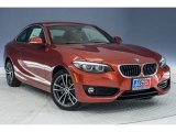 2018 BMW 2 Series Sunset Orange Metallic