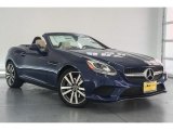 Brilliant Blue Metallic Mercedes-Benz SLC in 2018