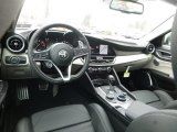 2018 Alfa Romeo Giulia Ti AWD Black/Dark Gray Interior