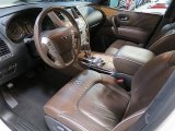 2017 Infiniti QX80 Limited AWD Limited Mocha Brown Interior
