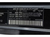 2018 G Color Code for Obsidian Black Metallic - Color Code: 197