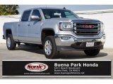 2016 Quicksilver Metallic GMC Sierra 1500 SLT Crew Cab 4WD #125246507