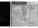 2018 Honda Accord Sport Sedan Window Sticker