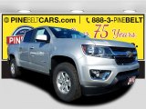 2018 Silver Ice Metallic Chevrolet Colorado WT Crew Cab 4x4 #125268143