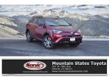 2018 Ruby Flare Pearl Toyota RAV4 LE #125276895