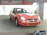 2004 Flame Red Dodge Neon SE #12521883