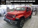 2018 Firecracker Red Jeep Wrangler Unlimited Sahara 4x4 #125289328