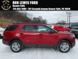 2017 Ruby Red Ford Explorer 4WD #125289296