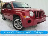 2009 Inferno Red Crystal Pearl Jeep Patriot Sport 4x4 #125325155