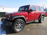 2012 Deep Cherry Red Crystal Pearl Jeep Wrangler Unlimited Sport 4x4 #125325432