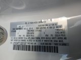 2018 MX-5 Miata RF Color Code for Arctic White - Color Code: 25D