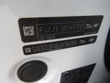 2018 F-PACE Color Code for Fuji White - Color Code: NER