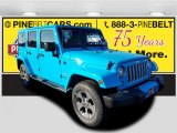2018 Chief Blue Jeep Wrangler Unlimited Sahara 4x4 #125325202
