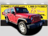 2018 Firecracker Red Jeep Wrangler Unlimited Sport 4x4 #125325200