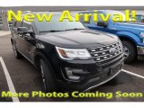 2017 Shadow Black Ford Explorer Limited 4WD #125344196