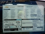 2018 Chevrolet Bolt EV Premier Window Sticker