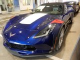 2018 Admiral Blue Metallic Chevrolet Corvette Grand Sport Convertible #125344331