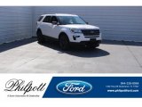 2018 White Platinum Ford Explorer XLT #125344131