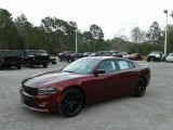 2018 Octane Red Pearl Dodge Charger SXT Plus #125344367