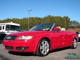 2006 Amulet Red Audi A4 1.8T Cabriolet #125343924