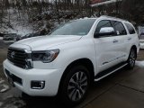2018 Toyota Sequoia Limited 4x4 Front 3/4 View