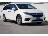 2018 White Diamond Pearl Honda Odyssey EX-L #125373413