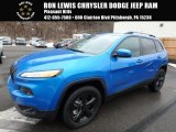 2018 Hydro Blue Pearl Jeep Cherokee High Altitude 4x4 #125389788