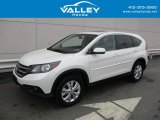 2014 White Diamond Pearl Honda CR-V EX AWD #125403525
