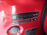 2018 F-PACE Color Code for Firenze Red Metallic - Color Code: CAH