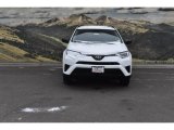 2018 Super White Toyota RAV4 LE #125403534