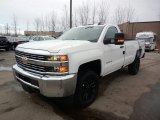 2018 Summit White Chevrolet Silverado 3500HD Work Truck Regular Cab 4x4 #125430131