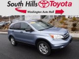 2010 Glacier Blue Metallic Honda CR-V EX AWD #125429991