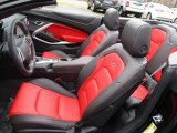 2018 Chevrolet Camaro SS Convertible Adrenaline Red Interior