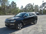 2018 Diamond Black Crystal Pearl Jeep Compass Latitude #125430152