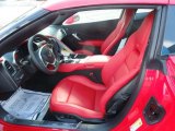 2019 Chevrolet Corvette Grand Sport Coupe Adrenaline Red Interior