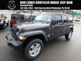 2018 Granite Crystal Metallic Jeep Wrangler Unlimited Sport 4x4 #125453482