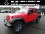 2018 Firecracker Red Jeep Wrangler Unlimited Rubicon 4x4 #125453473